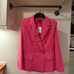 Forever 21 Vibrant Pink Blazer - new with tag